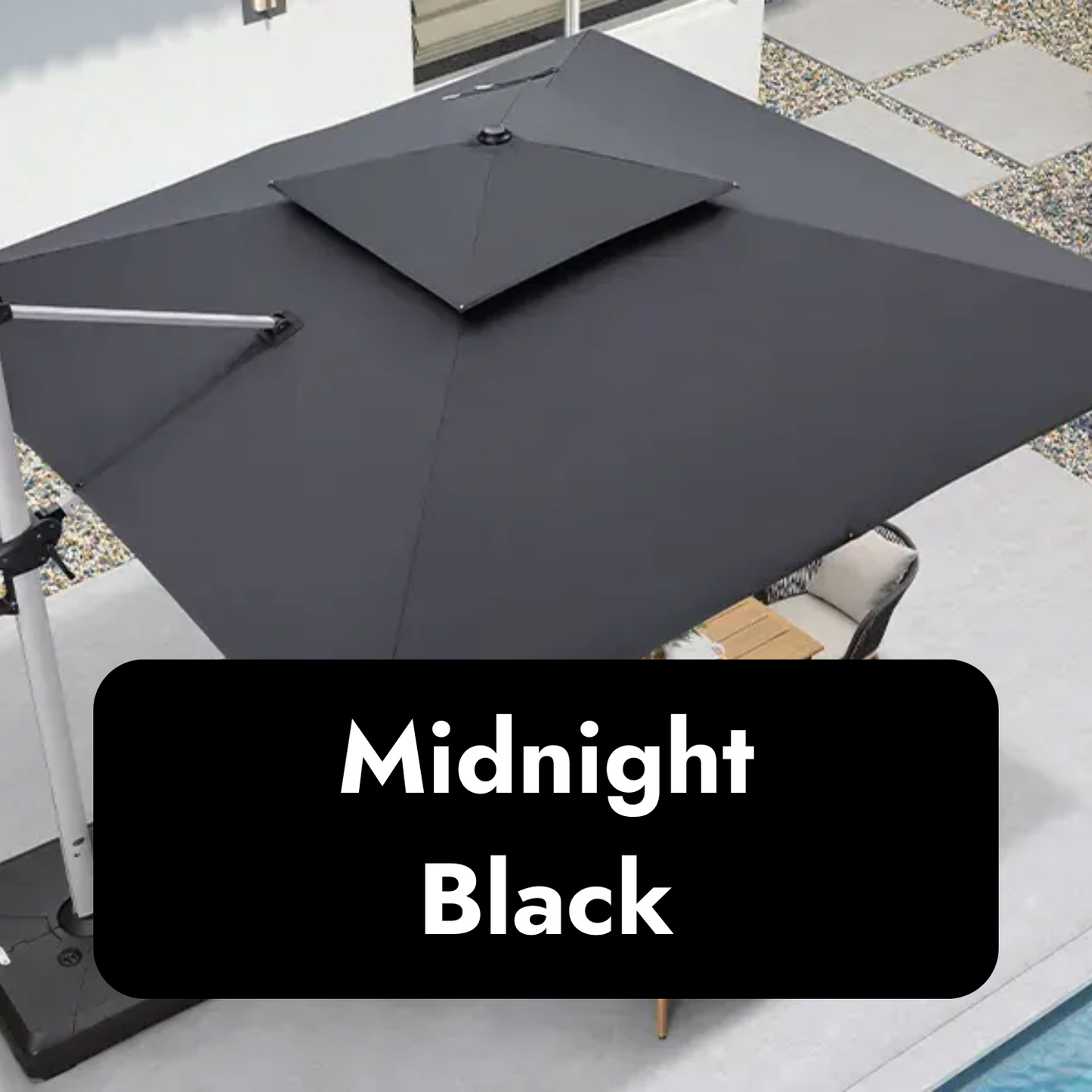 🌞 SunGlow™ Solar LED Patio Umbrella