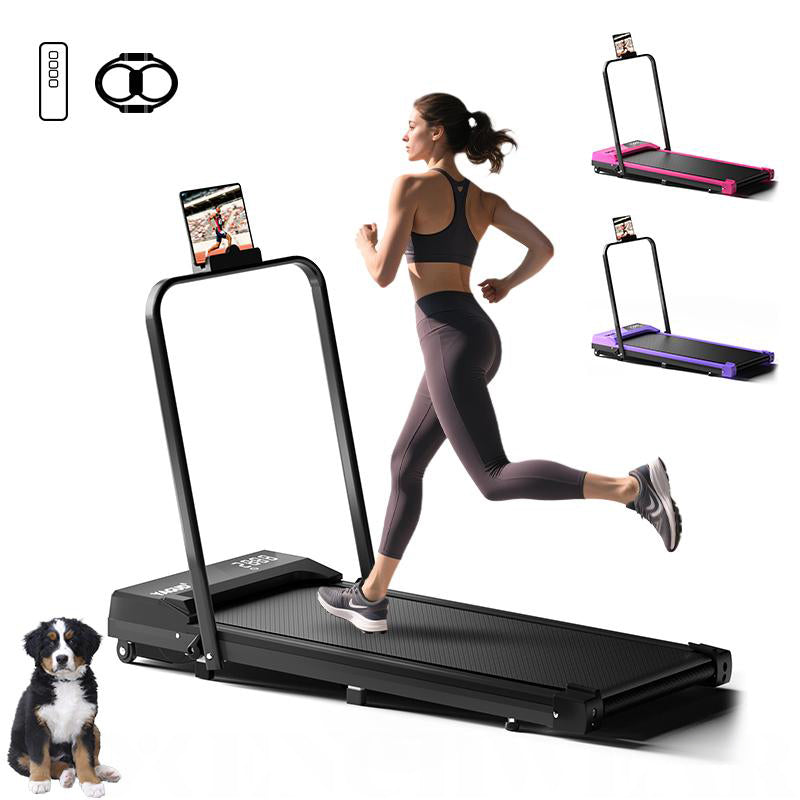 š HomeStride⢠Walking Pad ā Safety Handrail, Smart Remote & Clear Display