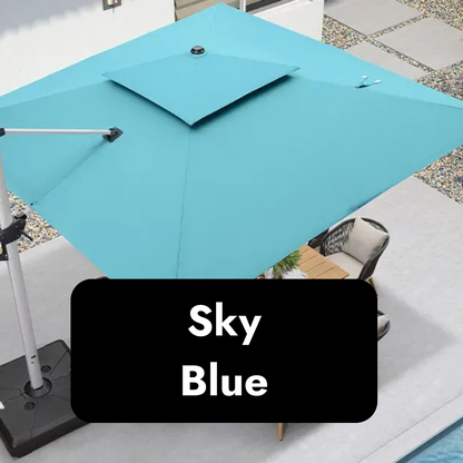 🌞 SunGlow™ Solar LED Patio Umbrella
