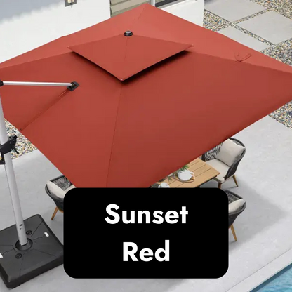 🌞 SunGlow™ Solar LED Patio Umbrella